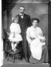 Albert with wife Maude and daughters Maude and Grace Ferdinand