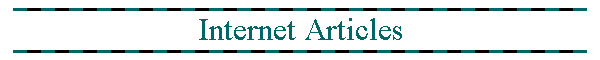 Internet Articles