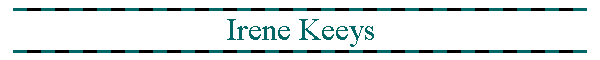 Irene Keeys