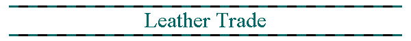 Leather Trade