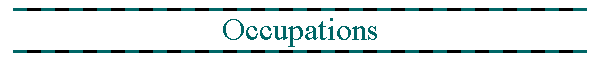 Occupations