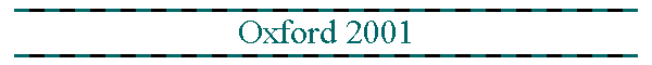 Oxford 2001