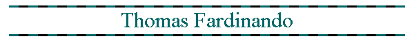 Thomas Fardinando